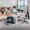 LEITZ Cosy pannello fonoassorbente da scrivania grigio chiaro 80 x 70 cm 61230085