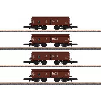 Märklin 082710 Set carri a scarico automatico Deutsche Bundesbahn Epoca IV scala Z