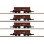 Märklin 082710 Set carri a scarico automatico Deutsche Bundesbahn Epoca IV scala Z