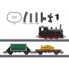 Märklin 29133 set di avviamento treno merci scala HO con alimentazione a batteria e telecomando a infrarossi