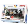 Märklin 29133 set di avviamento treno merci scala HO con alimentazione a batteria e telecomando a infrarossi