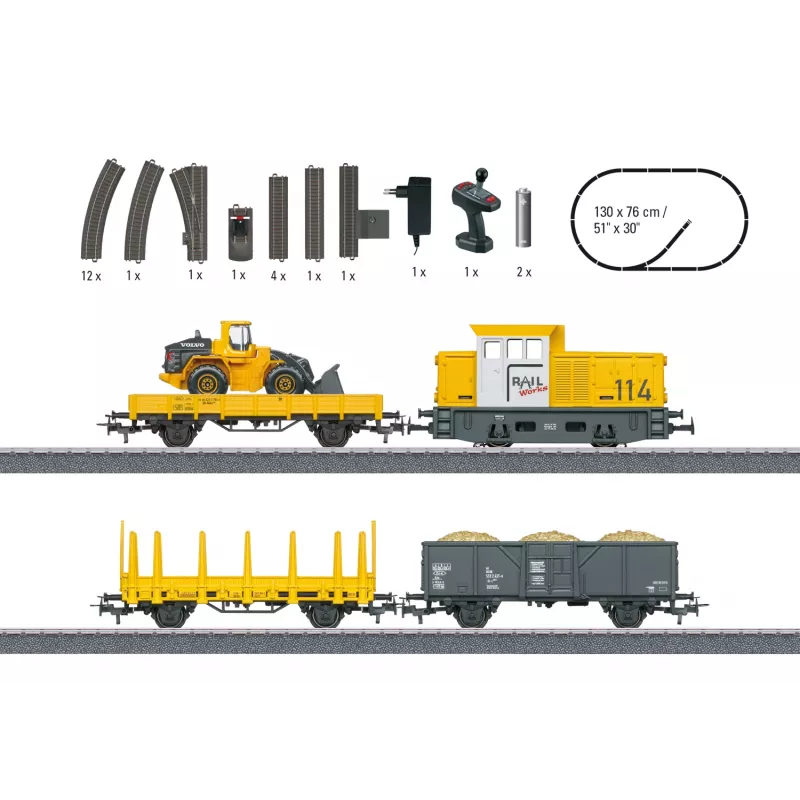 Märklin Start up 29188 H0 set di avviamento Cantiere