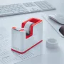 Leitz WOW Vassoio portadocumenti in polistirene rosso/bianco 53641026