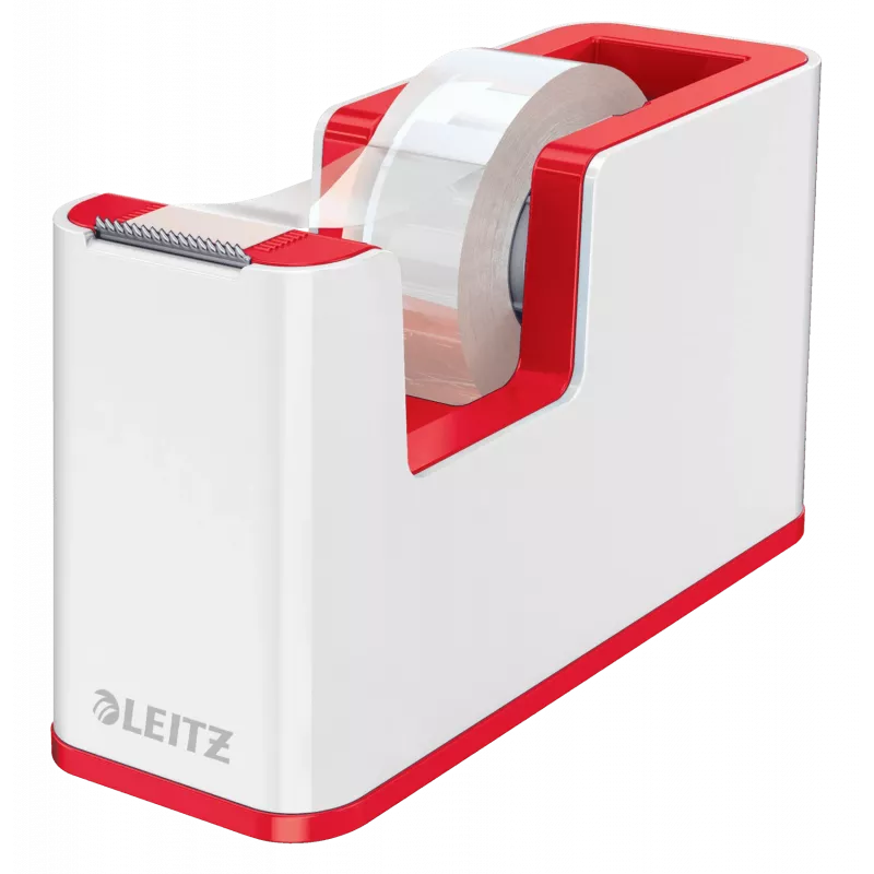 Leitz WOW Vassoio portadocumenti in polistirene rosso/bianco 53641026