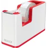 Leitz WOW Vassoio portadocumenti in polistirene rosso/bianco 53641026
