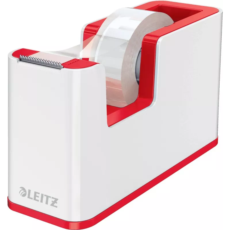 Leitz WOW Vassoio portadocumenti in polistirene rosso/bianco 53641026