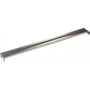 LEITZ Barra di sospensione, metallo nichelato, 1000 mm, antiruggine, superficie liscia, 10 pezzi (2010-00-00)