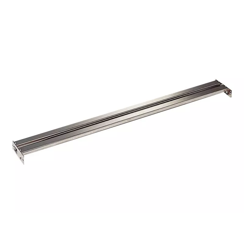 LEITZ Barra di sospensione, metallo nichelato, 1000 mm, antiruggine, superficie liscia, 10 pezzi (2010-00-00)