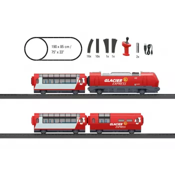 Märklin World 29348 H0 Set di partenza Glacier Express (29348)