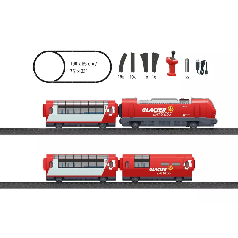 Märklin World 29348 H0 Set di partenza Glacier Express (29348)