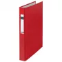 LEITZ Standard Raccoglitore ad anelli A4 sovradimensionato rosso 2 anelli D 41 mm dorso 25 mm diametro anelli 4210-00-25