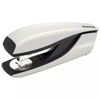 LEITZ Nexxt 5522 Cucitrice, capacità 40 fogli, grigio, profondità inserimento 70 mm, per punti 24/6, 24/8, 26/6 5522-00-85