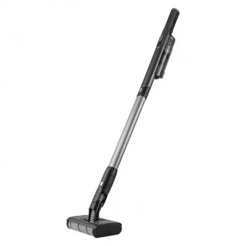 Fakir AS1480LT aspirapolvere senza filo 2-in-1 scopa e portatile, 14,8V Li-Ion, 35 min di autonomia, 0,5L senza sacchetto, spazzola turbo LED, nero/titanio 2990003