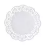 PAPSTAR Sottotorte rotondi Ø 28 cm, 100 pezzi, motivo traforato bianco 12268