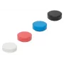 MAULpro Magneti rotondi in materiale riciclato, 29 mm x 11 mm, assortimento da 20 pezzi (bianco, rosso, blu, nero) 6177399