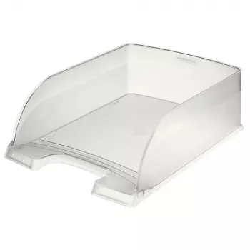 Leitz Plus Jumbo Vassoio portadocumenti DIN A4 Frost polistirene impilabile 5233-00-03