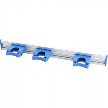 Haug Bürsten Supporto per scopa blu argento (8699_2)