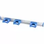 Haug Bürsten Supporto per scopa blu argento (8699_2)