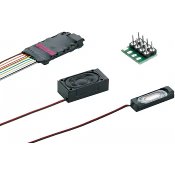 Märklin 60986 mSD/3 Decoder sonoro per locomotiva diesel con cavo di collegamento