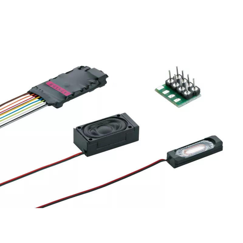 Märklin 60986 mSD/3 Decoder sonoro per locomotiva diesel con cavo di collegamento