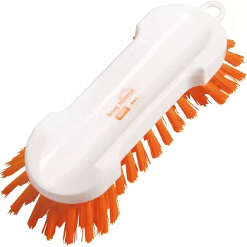 Haug Bürsten Spazzola per pulizia Anti-Bac 88306 bianco/arancione plastica