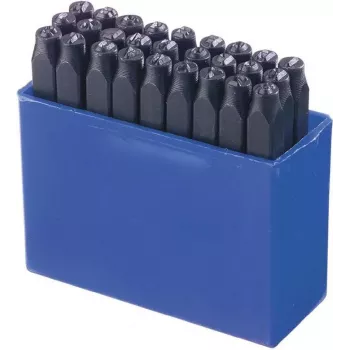Brüder Mannesmann set di 27 punzoni per lettere 10 mm (244-10)