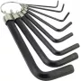 Brüder Mannesmann set di 8 chiavi a brugola M180-10CV