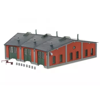 Märklin 72887 kit di montaggio deposito locomotive, scala H0
