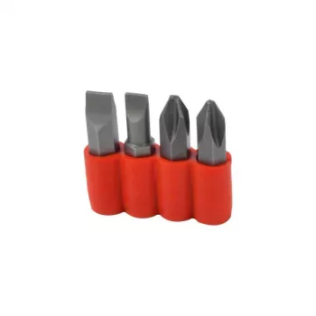 Brüder Mannesmann M179 avvitatore a impulsi manuale 1/2 pollice con 4 inserti in valigetta metallica, rosso