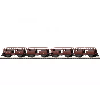 Märklin 086234 Set carri trasporto auto Laae 540 delle DB in scala Z