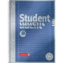 BRUNNEN Premium Blocco college student A4 rigato con margini, confezione da 5 1067127
