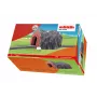 Märklin Tunnel H0 a binario singolo con portale in pietra dettagliato, grigio e arancione 72202