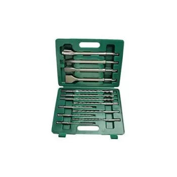 BRÜDER MANNESMANN MAN 12588 - Set 13 pezzi punte e scalpelli SDS-Plus