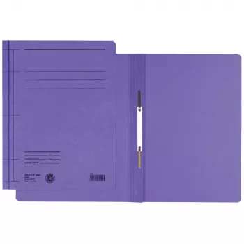 LEITZ Rapid Raccoglitore A4, cartoncino Manila, viola, 250 g/m², capacità 250 fogli, meccanismo in metallo, confezione da 25 (3000-00-65)