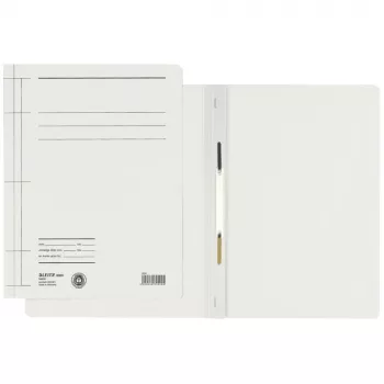 LEITZ Rapid Raccoglitore A4 in cartoncino Manila bianco 250 g/m² capacità 250 fogli confezione da 25 (3000-00-01)