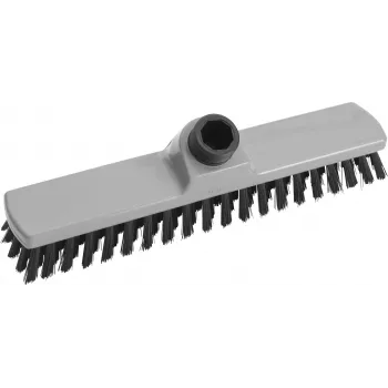 Haug Bürsten in-up Testina spazzola abrasiva, plastica grigia, 280 mm, setole in PP medio-duro (98140RC)