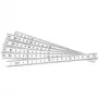 BRÜDER MANNESMANN Metro pieghevole in PVC 2 m, 10 segmenti, EG classe III 810-PVC-2M