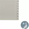 LEITZ Separatori in carta dicembre-gennaio A4 13 linguette separatori in cartoncino 12303085