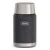 THERMOS ICON Contenitore termico 0,71 L nero acciaio inox isolato sottovuoto 4120333071