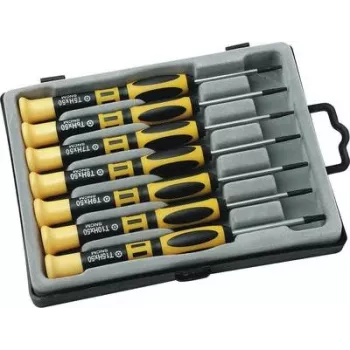 Brüder Mannesmann M11730 Set 7 pezzi utensili con pinze, cacciaviti e cercafase