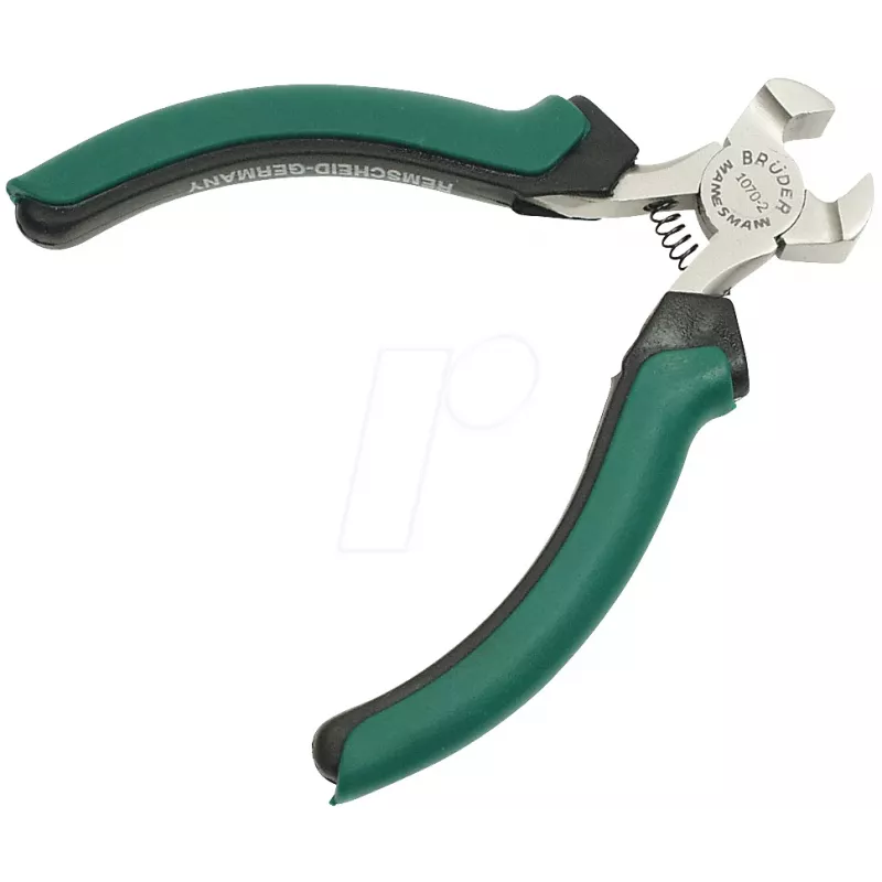 Brüder Mannesmann Green Line tronchese per elettronica 115 mm acciaio per utensili verde/argento/nero M 1070-2