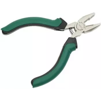 BRÜDER MANNESMANN GREEN LINE pinza universale per elettronica 125 mm acciaio per utensili verde/argento/nero M 1070-3