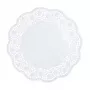 PAPSTAR centrini rotondi, 30 cm, bianco, 100 pezzi (12263)