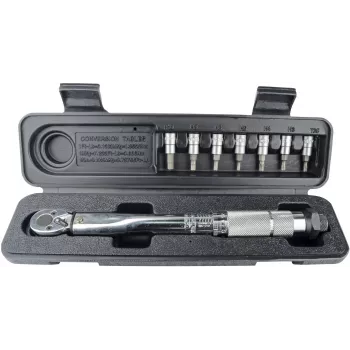 Brüder Mannesmann M18314 set chiave dinamometrica 5-25 Nm, attacco 1/4