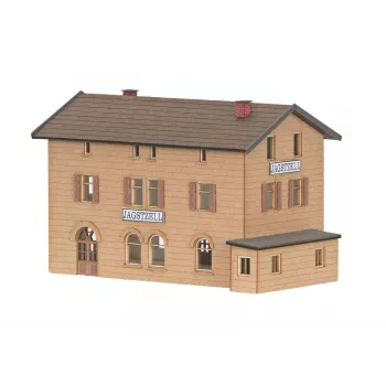 Märklin 89708 kit di montaggio edificio stazione Jagstzell scala Z