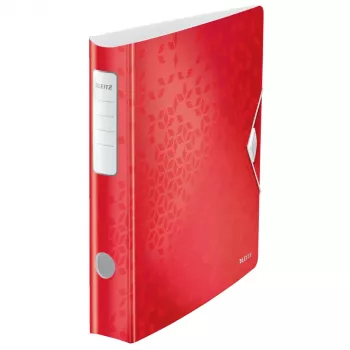 Leitz Active WOW raccoglitore 180° A4 65 mm rosso