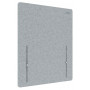 LEITZ Cosy divisorio da scrivania 61220085, grigio chiaro, 60 x 70 cm, feltro PET
