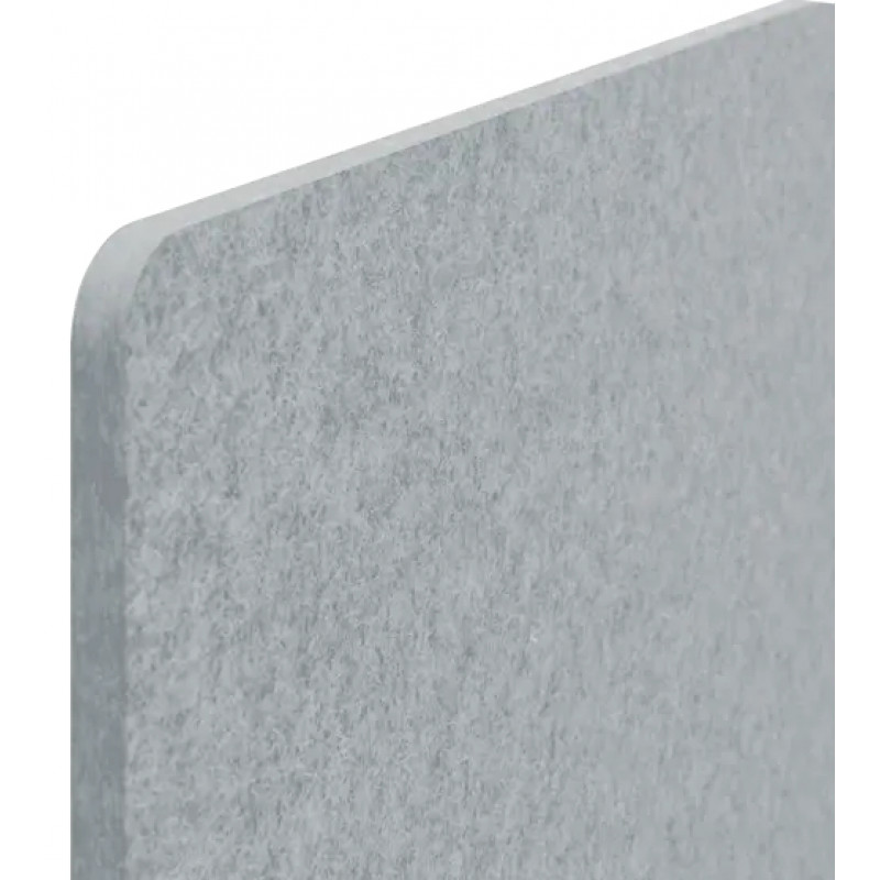 LEITZ Cosy divisorio da scrivania 61220085, grigio chiaro, 60 x 70 cm, feltro PET
