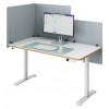 LEITZ Cosy divisorio da scrivania 61220085, grigio chiaro, 60 x 70 cm, feltro PET
