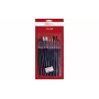 BRUNNEN ErgoLine set di pennelli, misure 2, 4, 6, 8, 10, 12, 12 pz 104893001